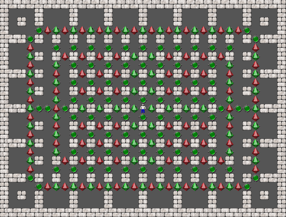 Sokoban Sasquatch 04 Arranged level 31